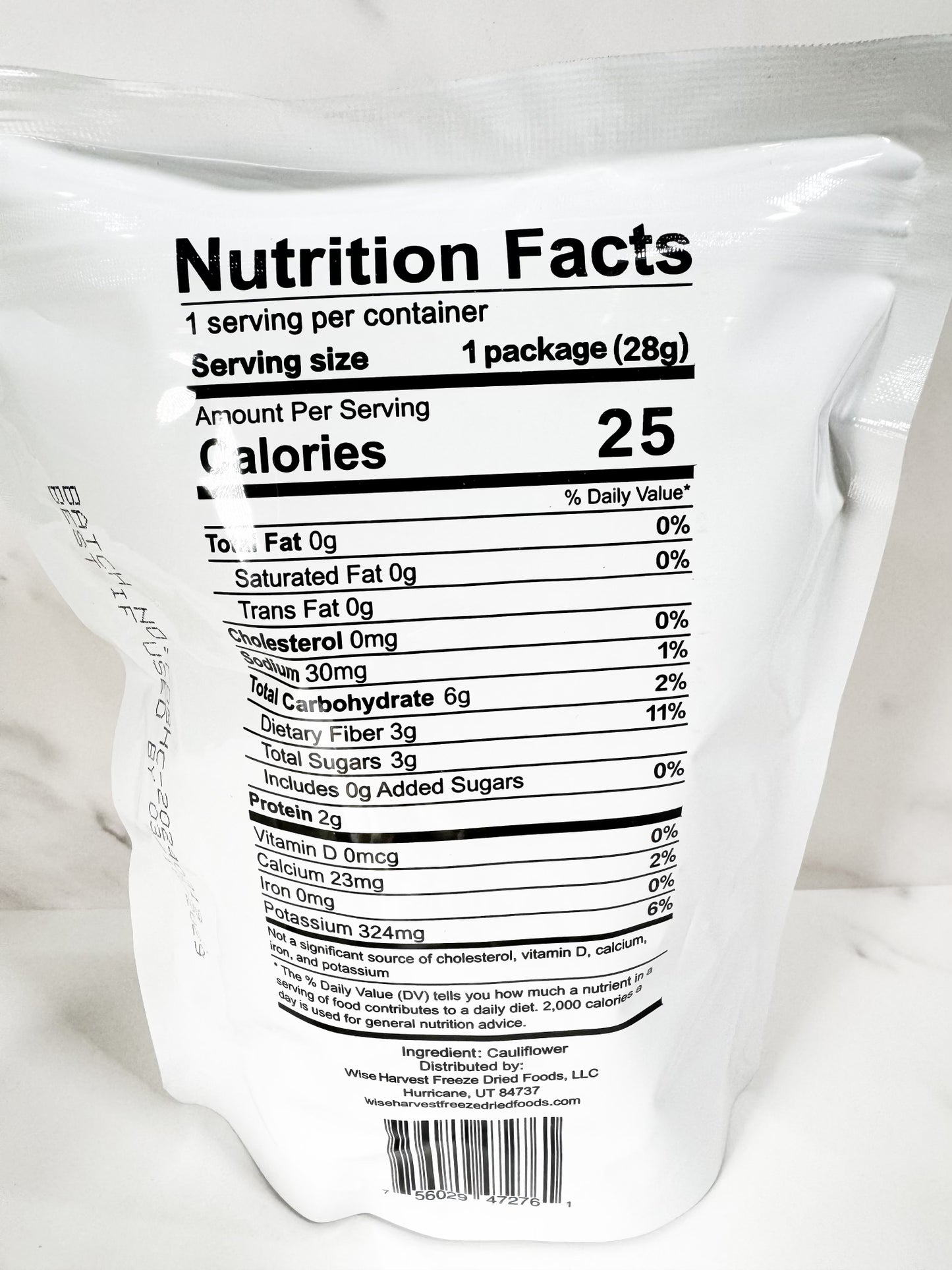 Freeze Dried Cauliflower