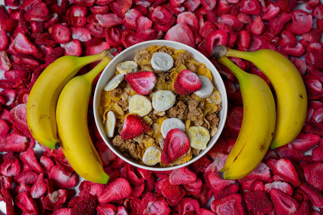 image of raspberries and blue berries in a bowl