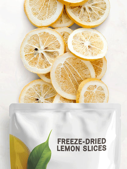 Freeze Dried Lemon Slices - 10 Pack Special