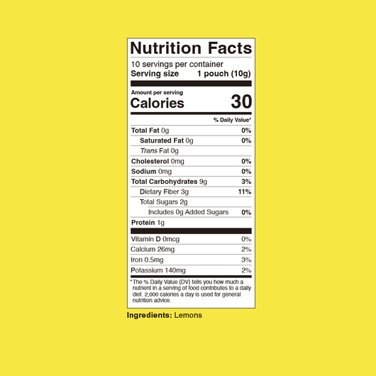 Sliced Lemons