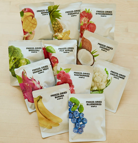 Freeze Dried Fruits and Veggies Sample Pack